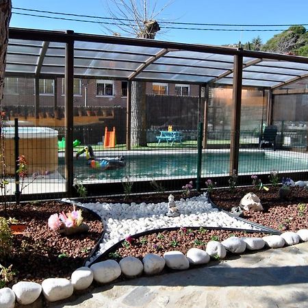 Collado Mediano Casa Rural Mansion Adela Con Piscina Y Jacuzzi מראה חיצוני תמונה