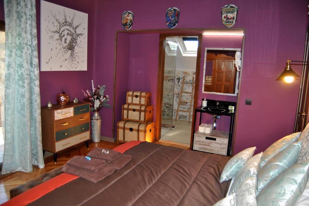 Collado Mediano Casa Rural Mansion Adela Con Piscina Y Jacuzzi מראה חיצוני תמונה