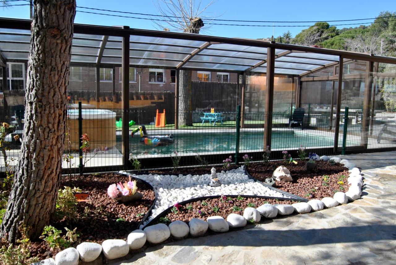 Collado Mediano Casa Rural Mansion Adela Con Piscina Y Jacuzzi מראה חיצוני תמונה
